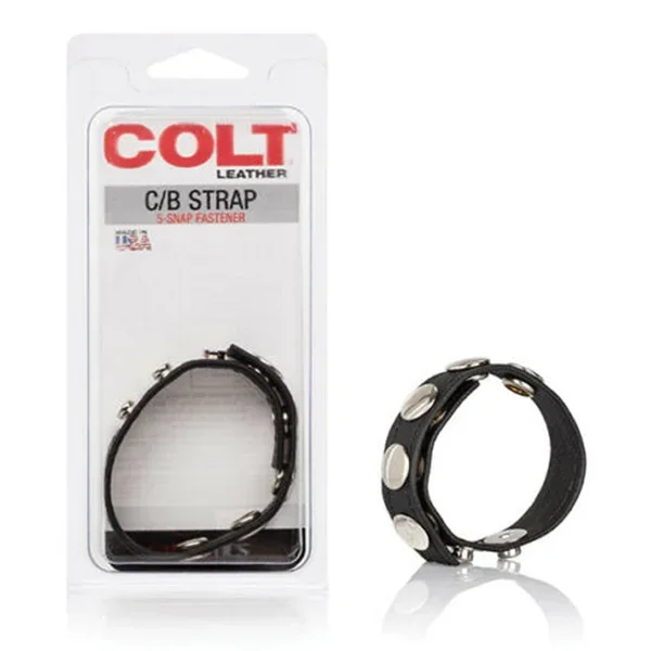 Colt Leather Adjustable 5 Snap