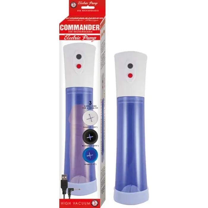 Commander Electric Pump – Blue