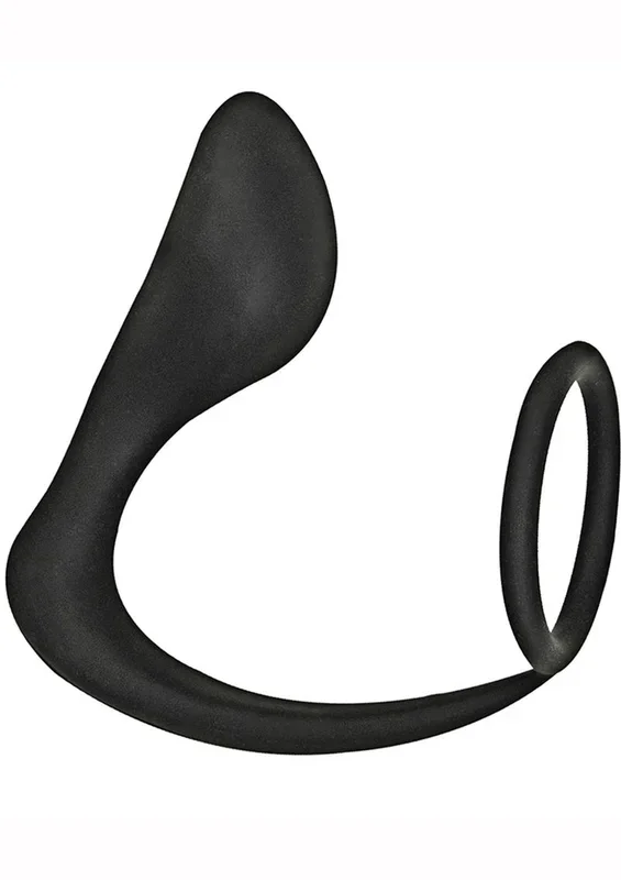 Commander Prostate Pleaser Silicone Cock Ring