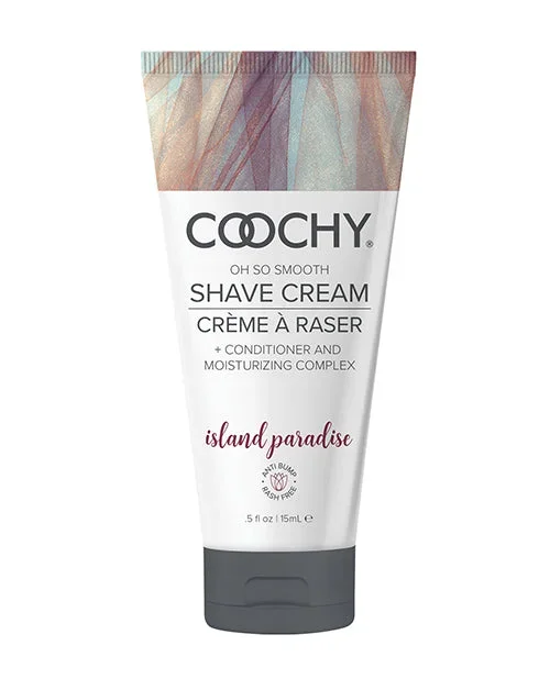 COOCHY Shave Cream – 0.5 oz Island Paradise