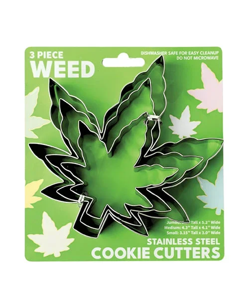 Cookie Cutter Sets – 3 pc Weed