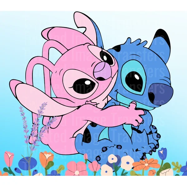 Couple in Flowers 20 oz Skinny Straight Tumbler Wrap