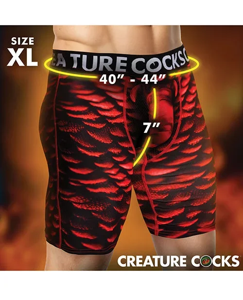 Creature Cocks – Creature Wear Horny Devil Demon Boxer Shorts – XL