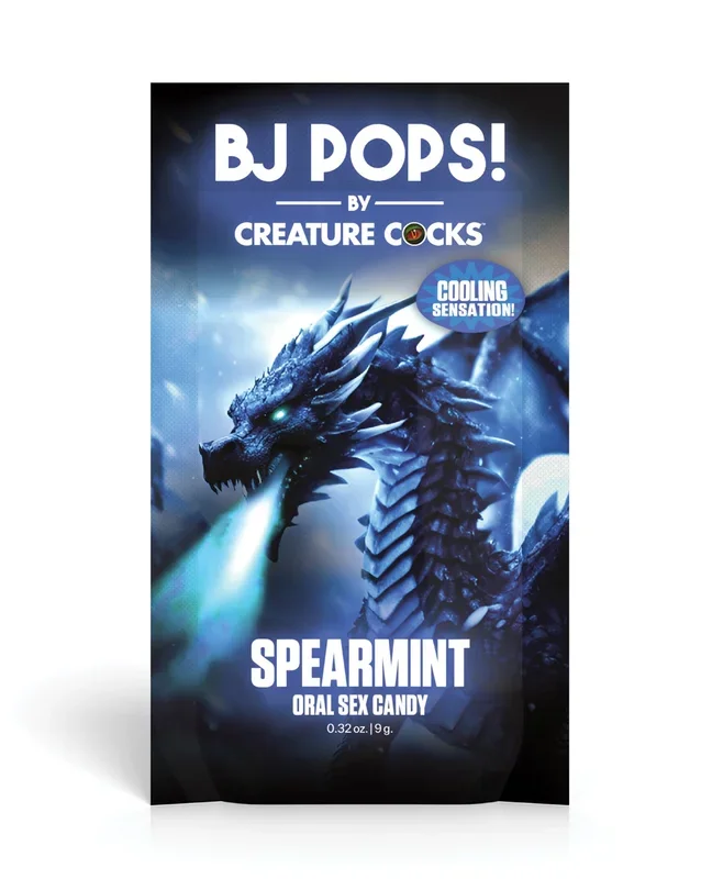 Creature Cocks CC BJ Pops! – Cooling Spearmint