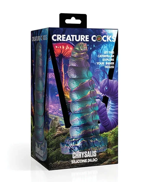 Creature Cocks Chrysalis Silicone Dildo – Multi Colors