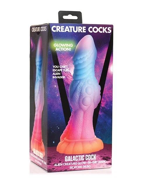 Creature Cocks Galactic Cock Alien Creature Silicone Dildo – Glow in the Dark