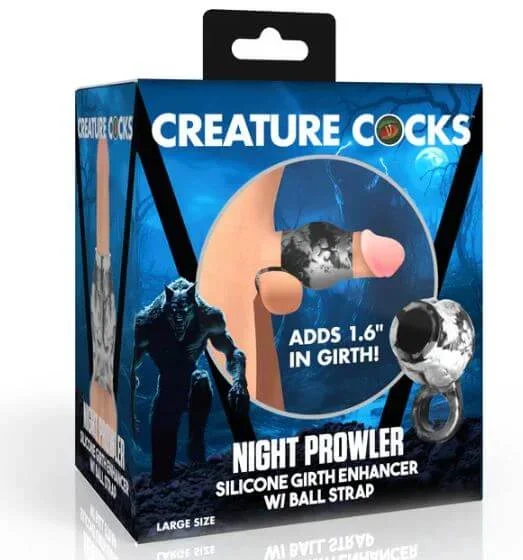Creature Cocks Night Prowler Silicone Penis Sleeve Large