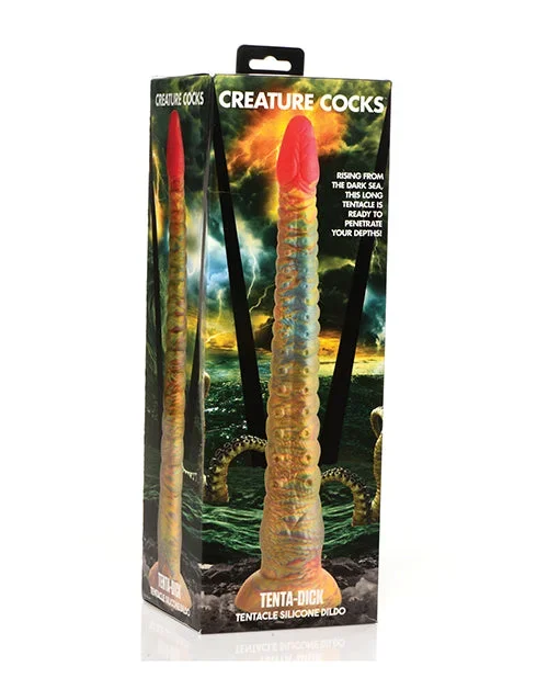 Creature Cocks Tentacle Dick Silicone Dildo – Multi Color