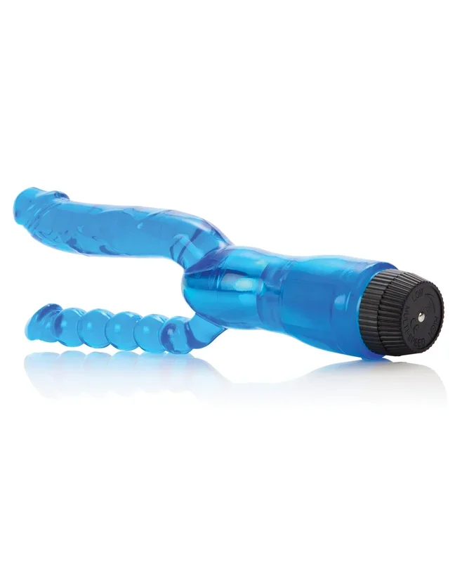 Crystalessence 5″ Dual Penetrator – Blue