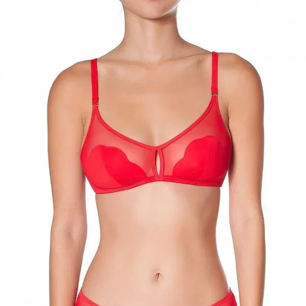 Cupcake Soft Bra – Red –