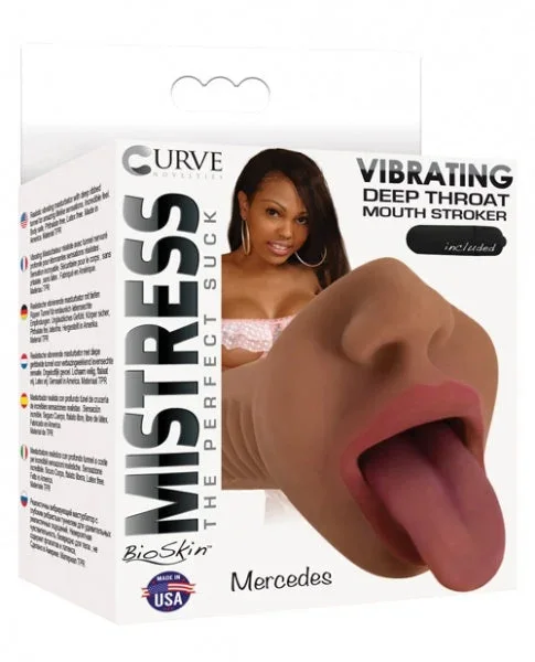 Curve Novelties Mistress BioSkin The Perfect Suck Mercedes – Chocolate