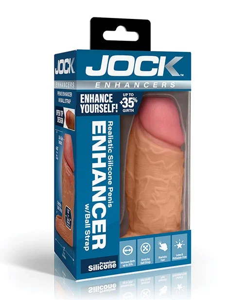 Curve Toys Jock Silicone Penis Extension Sleeve – Medium
