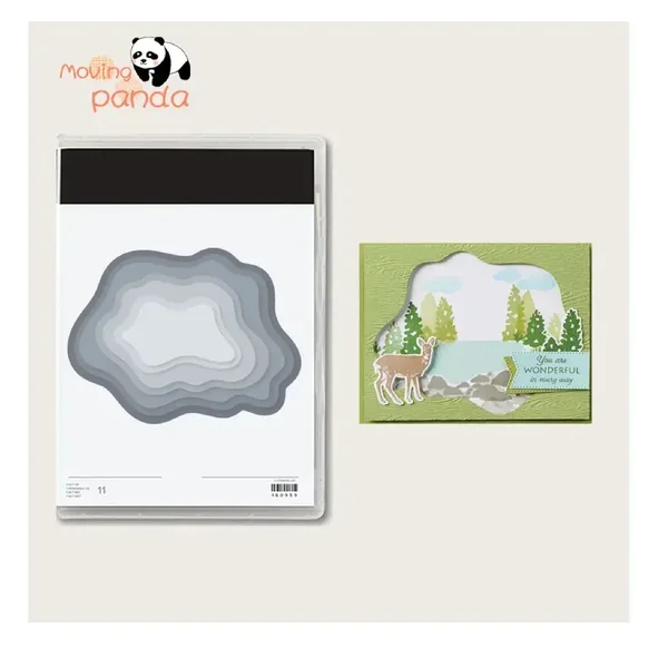 Curved Metal Cutting Dies – No Clear Stamps For DIY