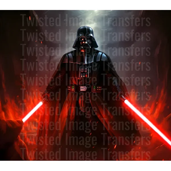 Darth with Light Savors 20 oz Skinny Straight Tumbler Wrap