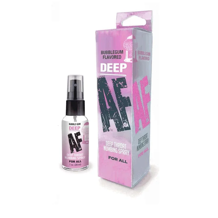 Deep AF – Bubblegum – Bubblegum Flavoured Deep Throat Spray – 29 ml