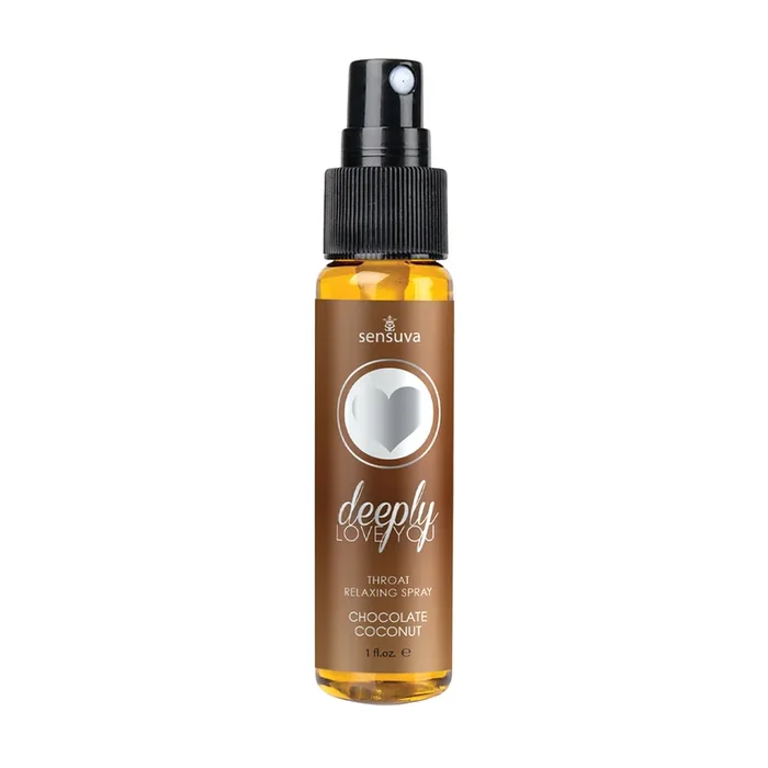 Deeply Love You Throat Relaxing Spray Chocolate Coconut 1 Oz