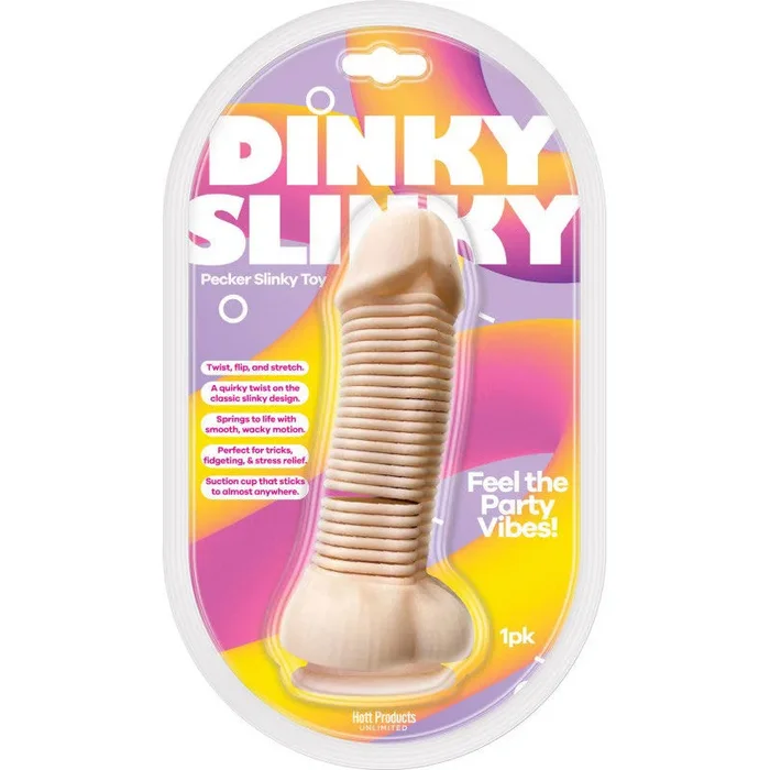 Dinky Slinky Pecker (With Suction Cup) – Flexible Dildo Toy