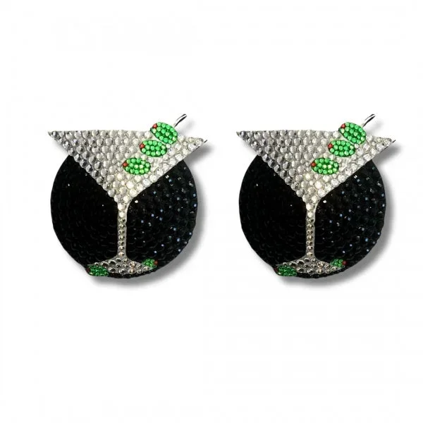 Dirty Martini X Appeeling Signature Martini Glass Pasties (2 Pieces) – 2.5″