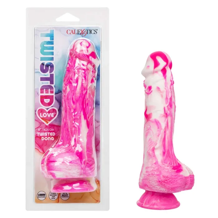 Discover Intense Pleasure with the Twisted Love Twisted Dong 6 Inches in Pink