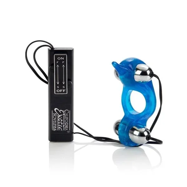 Diving Dolphin Vibrating Cock Ring – Great for Couples!