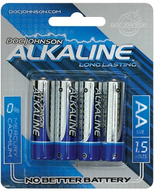 Doc Johnson Alkaline Batteries – AA 4 Pack
