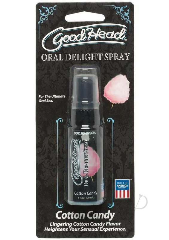 Doc Johnson Goodhead Oral Spray Cotton Candy 1oz