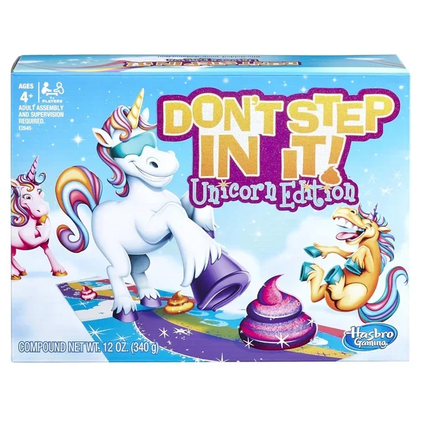 Don’T Step In It Game, Unicorn Edition (Amazon Exclusive), 4 Years & Up