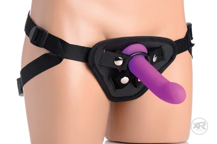 Double G Deluxe Vibrating Strap On Kit