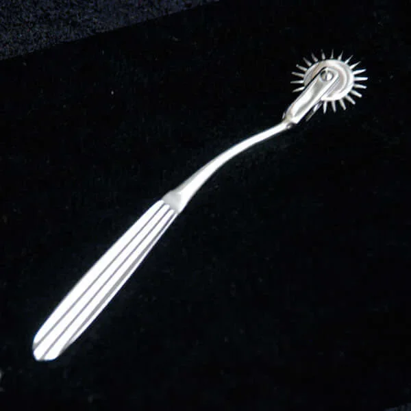 Dr. Clockwork Wartenberg Wheel – Sensual Stainless Steel Pinwheel Toy