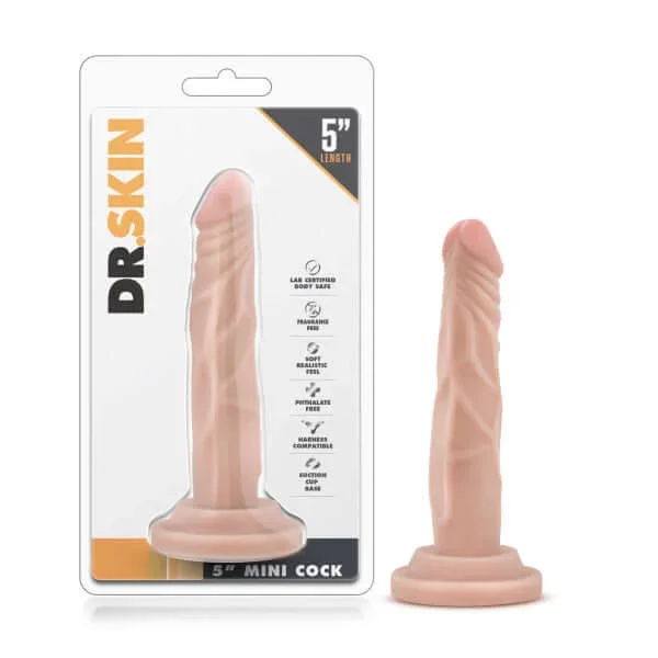 Dr. Skin 5 inches Mini Cock: Realistic Pleasure for Beginners