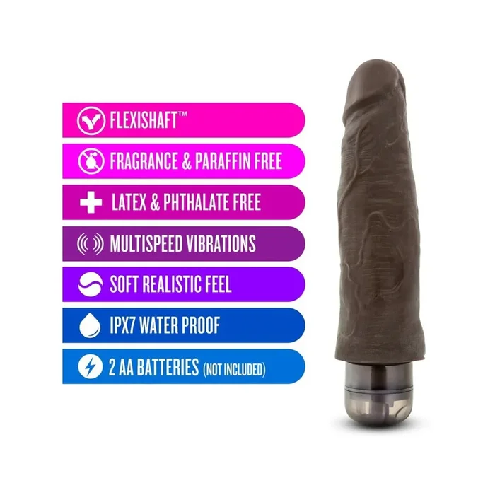 Dr. Skin – Cock Vibe 14 – 8 in Vibrating Dong