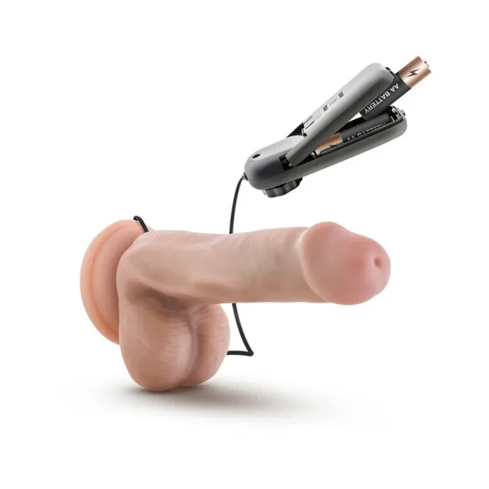 Dr. Skin – Dr. Rob – 6 in Vibrating Dildo with Suction Cup – Vanilla