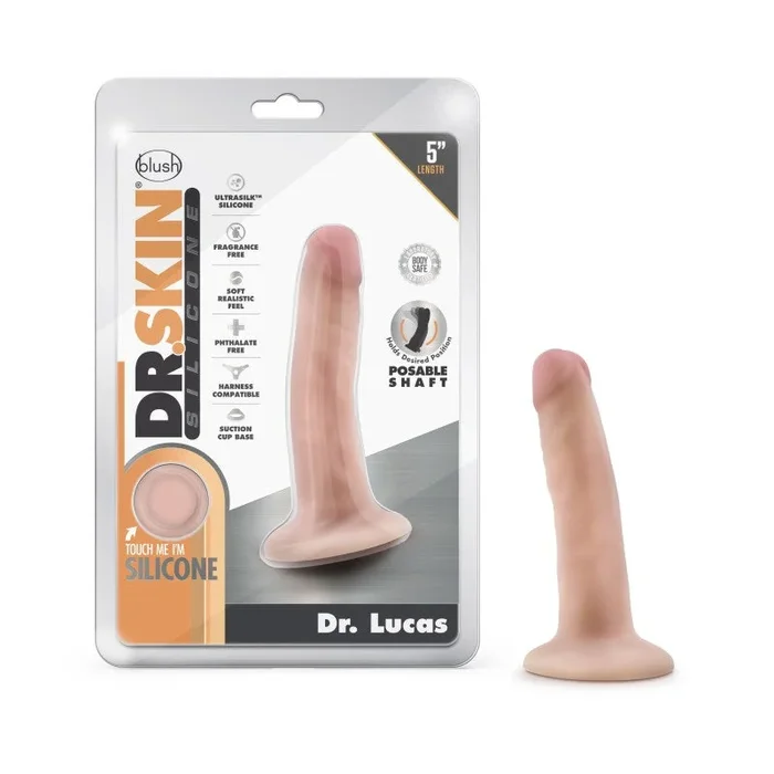 Dr. Skin Silicone Dr. Lucas – Flesh 14 cm Dong