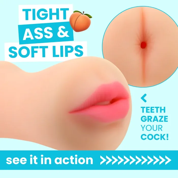 Dual Ended Masturbator – One End Has a Tight Ass!