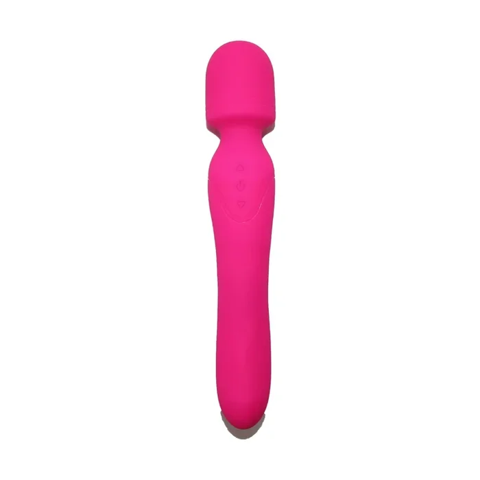 Dual-Ended Vibrator Wand – 9 Vibration Modes 3 Speeds, Flexible Silicone Massager for G-Spot Full-Body Pleasure, Waterproof USB Magnetic Rechargeable
