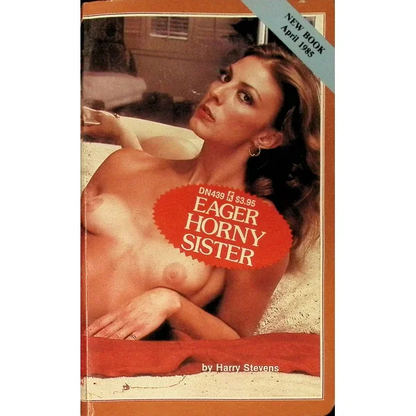 Eager Horny Sister by Harry Stevens DN439 1985 Greenleaf Classics Adult Paperback Novel 072525AMP