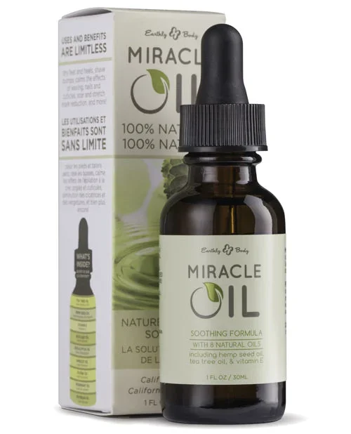 Earthly Body Hemp Miracle Oil – 1 oz