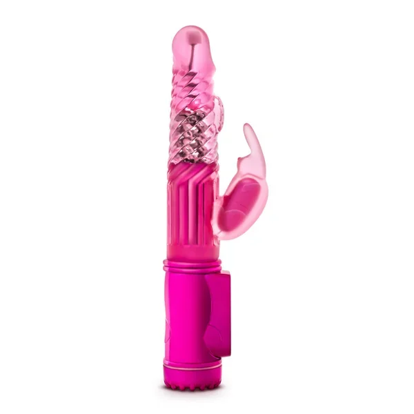 Eden 9″ Long Pink Multi-Speed Gyrating & Rotating Rabbit Vibrator