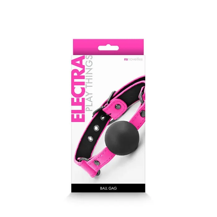 Electra Play Things Ball Gag Pink