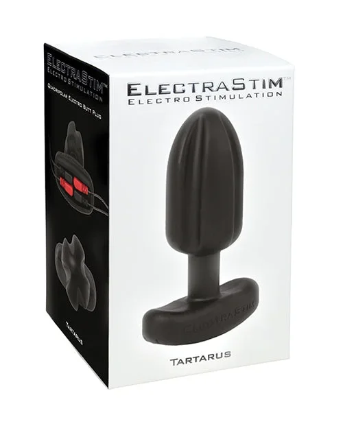 ElectraStim Silicone Noir Tartarus Butt Plug – Black