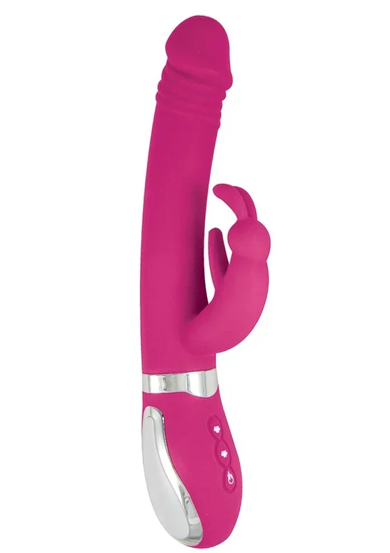 Energize Heat Up Bunny 2 Rechargeable Silicone Warming Vibrator