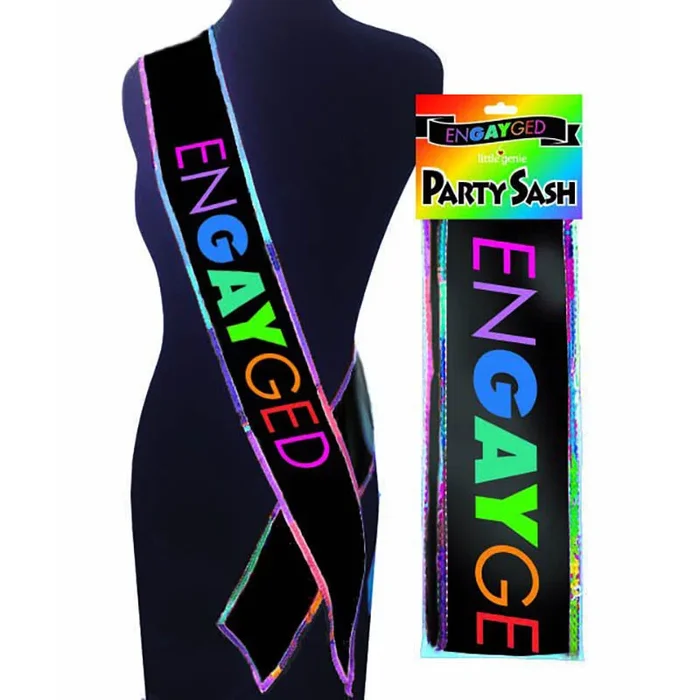 EnGAYged Sash – Novelty Sash