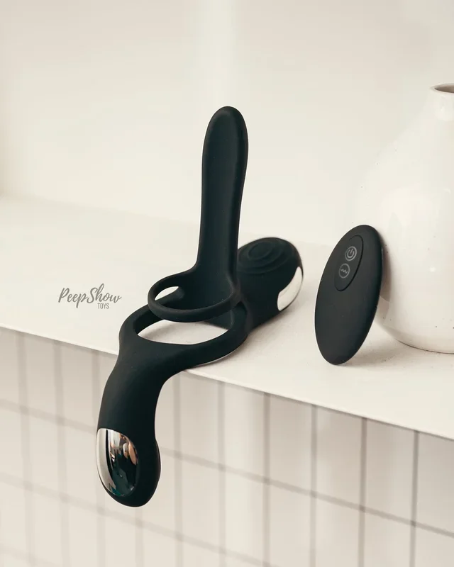 Enhancer Vibrating Lovers Ring with Remote Control