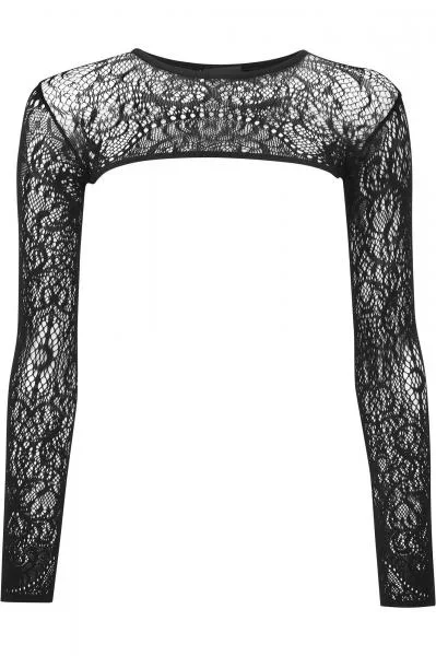 Eris Lace Bolero – Black – One Size