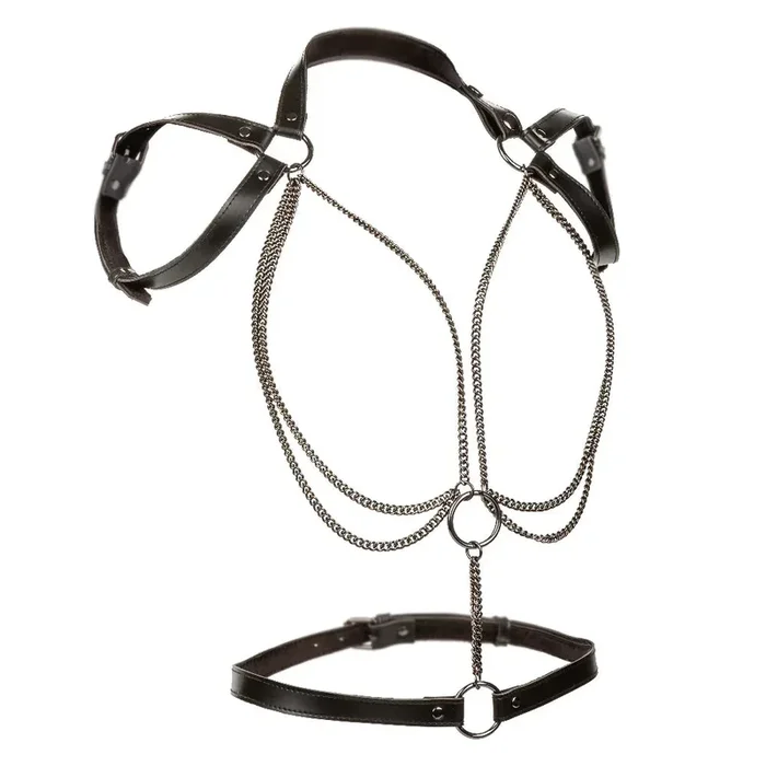 Euphoria Collection Multi Chain Halter – Black