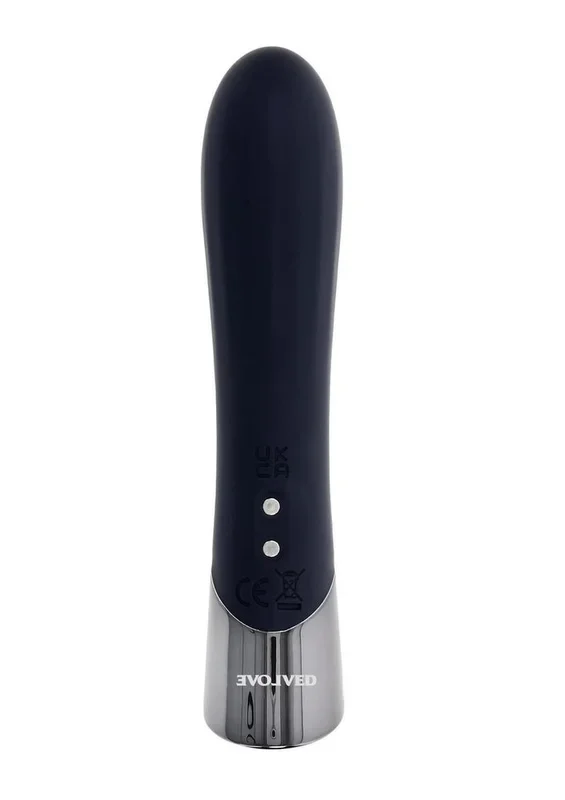 Evolved Back in Black Rechargeable Bullet Vibrator