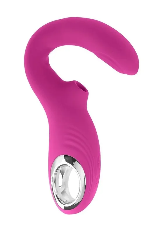 Evolved Strike A Pose Rechargeable Poseable Shaft Vibrator with Suction