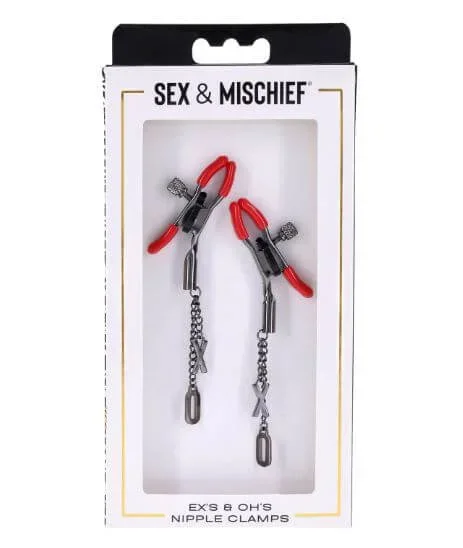 Ex’s and Oh’s Nipple Clamps