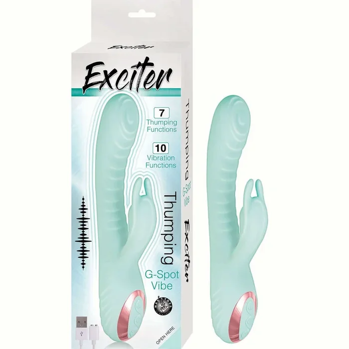 Exciter Thumping G-Spot Vibe Aqua