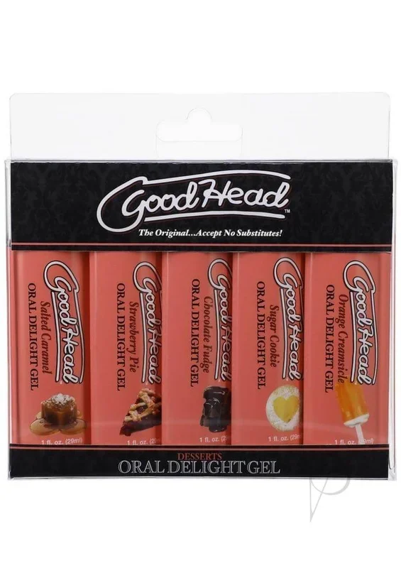 Experience Sweet Sensations with the GoodHead Oral Delight Gel Desserts 5-Pack!